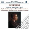 Franz Schubert - Lied Edition 22 - Poets Of Snsibility Vol.5 cd