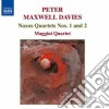Peter Maxwell Davies - Naxos Quartets N.1, N.2 cd