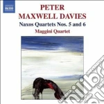 Peter Maxwell Davies - Naxos Quartet N.5 'lighthouses Of Orkney And Shetland', N.6 cd