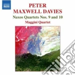 Peter Maxwell Davies - Naxos Quartet N.9, N.10 cd