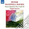Peter Maxwell Davies - Naxos Quartet N.9, N.10 cd