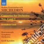 Rodion Shchedrin - Concerto Per Orchestra N.4, N.5, Kristallene Gusli