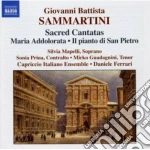 Giovanni Battista Sammartini - Cantate Sacre: Maria Addolorata J - c 121, Il Pianto Di San Pietro J - c 117 cd