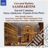 Giovanni Battista Sammartini - Cantate Sacre: Maria Addolorata J - c 121, Il Pianto Di San Pietro J - c 117 cd