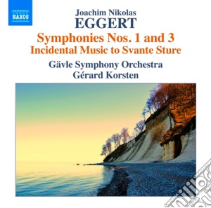 Joachim Nikolas Eggert - Symphonies Nos.1 & 3 cd musicale di Joachim Nikolas Eggert