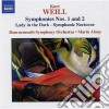 Kurt Weill - Symphony No.1, N.2, Lady In The Dark, Notturno Sinfonico cd