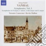 Johann Baptist Vanhal - Symphonies Vol. 3