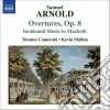 Samuel Arnold - Musiche DI Scena Per Il Macbeth Samuel Arnold : Overtures Op 8 cd