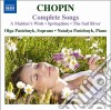 Fryderyk Chopin - Liriche Op.74, Mazurche (arr. Per Soprano E Pianoforte) cd