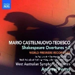 Mario Castelnuovo-Tedesco - Shakespeare Overtures, Vol.2 cd
