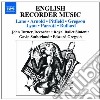 Turner / Sutherland / Gregson - English Recorder Music cd