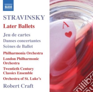 Igor Stravinsky - Jeu De Cartes, Danses Concertantes, Scenes De Ballet, Variations, Capriccio cd musicale di Igor Stravinsky