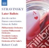 Igor Stravinsky - Jeu De Cartes, Danses Concertantes, Scenes De Ballet, Variations, Capriccio cd