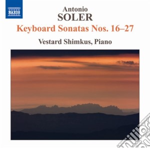 Antonio Soler - Sonate Per Tastiera Nn.16-27 cd musicale di Antonio Soler