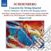 Arnold Schonberg - Concerto Per Quartetto D'archi E Orchestra, Suite Per Pianoforte Op.25 cd