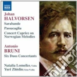 Johan Halvorsen - Sarabande, Passacaglia, Concert Caprice On Norwegian Melodies cd