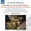 Arnold Schonberg - 6 Lieder Per Soprano E Orchestra, Kol Nidrei, Friede Auf Erden cd