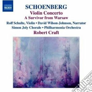 Arnold Schonberg - Concerto Per Violino Op.36, Un Sopravvissuto A Varsavia, De Profundis cd musicale di Arnold Schoenberg