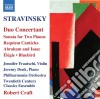 Igor Stravinsky - Duo Concertant E Altri Brani cd