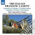 Catacoustic Consort - Italian Dramatic Lament (The) cd