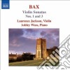 Arnold Bax - Sonata Per Violino N.1 (2 Versioni), N.3 cd