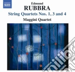 Edmund Rubbra - Quartetto Per Archi N.1, N.3 Op.112, N.4 Op.150 cd