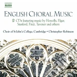 St John's College Ch / Robinson - English Choral Music(2 Cd) cd