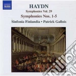 Joseph Haydn - Symphony No.1, N.2, N.3, N.4, N.5 cd