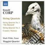 Ronald Corp - Quartetto Per Archi Nn.1 'the Bustard', N.2, Country Matters