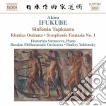 Yablonsky / Saranceva / Russpo - Sinfonia Tapkaara, Ritmica Ostinata (Per Pianoforte E Orch.), Fantasia Sinf. N.1