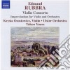 Edmund Rubbra - Concerto Per Violino Op.103, Improvvisazione Per Violino E Orchestra Op.89 cd