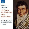 Pierre Rode - 12 Studi Per Violino Solo, Duo Per 2 Violini cd