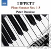 Michael Tippett - Sonata Per Pianoforte N.1, N.2, N.3 cd