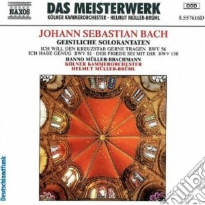 Johann Sebastian Bach - Cantate Bwv 56, 82, 158 cd musicale di Johann Sebastian Bach