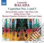 Leonardo Balada - Caprichos N.1, N.5, A Little Night Music In Harlem, Reflejos cd