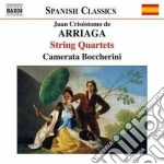 Juan Crisostomo De Arriaga - String Quartets cd