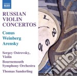 Russian Violin Concertos: Conus, Weinberg, Arensky