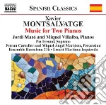 Xavier Montsalvatge - Musica Per Pianoforte, Vol.3: Musica Per Due Pianoforti cd
