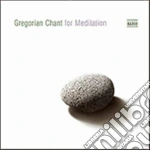 Gregorian Chant For Meditation / Various cd