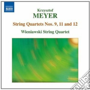 Krzysztof Meyer - Quartetto Per Archi, Vol.2 - N.9, N.11, N.12 cd musicale di Krzysztof Meyer