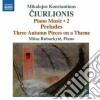 Mikalojus Konstantinas Ciurlionis - Opere Per Pianoforte (integrale), Vol.2 cd