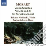 Wolfgang Amadeus Mozart - Sonata Per Violino N.29 K 402, N.30 K 403, 6 Variazioni K 360 cd