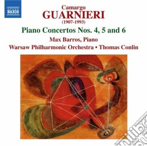 Barros / Conlin / Warschau Po - Concerto Per Pianoforte N.4, N.5, N.6 cd musicale di Camargo Guarnieri