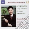 Robert Schumann - Variazioni Abegg Op.1, Novelletten Op.2, 3 Fantasiestucke Op.111 cd