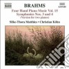 Johannes Brahms - Opere Per Pianoforte A 4 Mani (integrale) Vol.15 cd