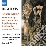 Johannes Brahms - Choral Music cd