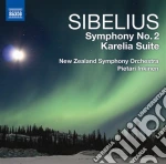 Jean Sibelius - Symphony No.2, Karelia Suite) cd