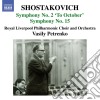 Dmitri Shostakovich - Symphonies Nos.2 & 15 cd