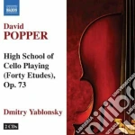 David Popper - High School Of Cello Playing(2 Cd) cd