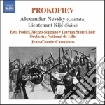 Sergei Prokofiev - Alexander Nevsky Op.78, Luogotenente Kije' (suite Op.60) cd
